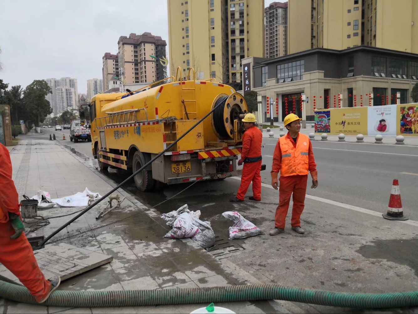康县排污管道清淤-管道清洗